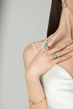 Pasquale Bruni PETIT JOLI LUNAIRE RING- Moonstone|Agate