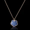 Pasquale Bruni PETIT JOLI NECKLACE- Agate|Rose Gold