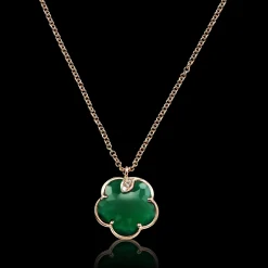 Pasquale Bruni PETIT JOLI NECKLACE- Agate|Rose Gold