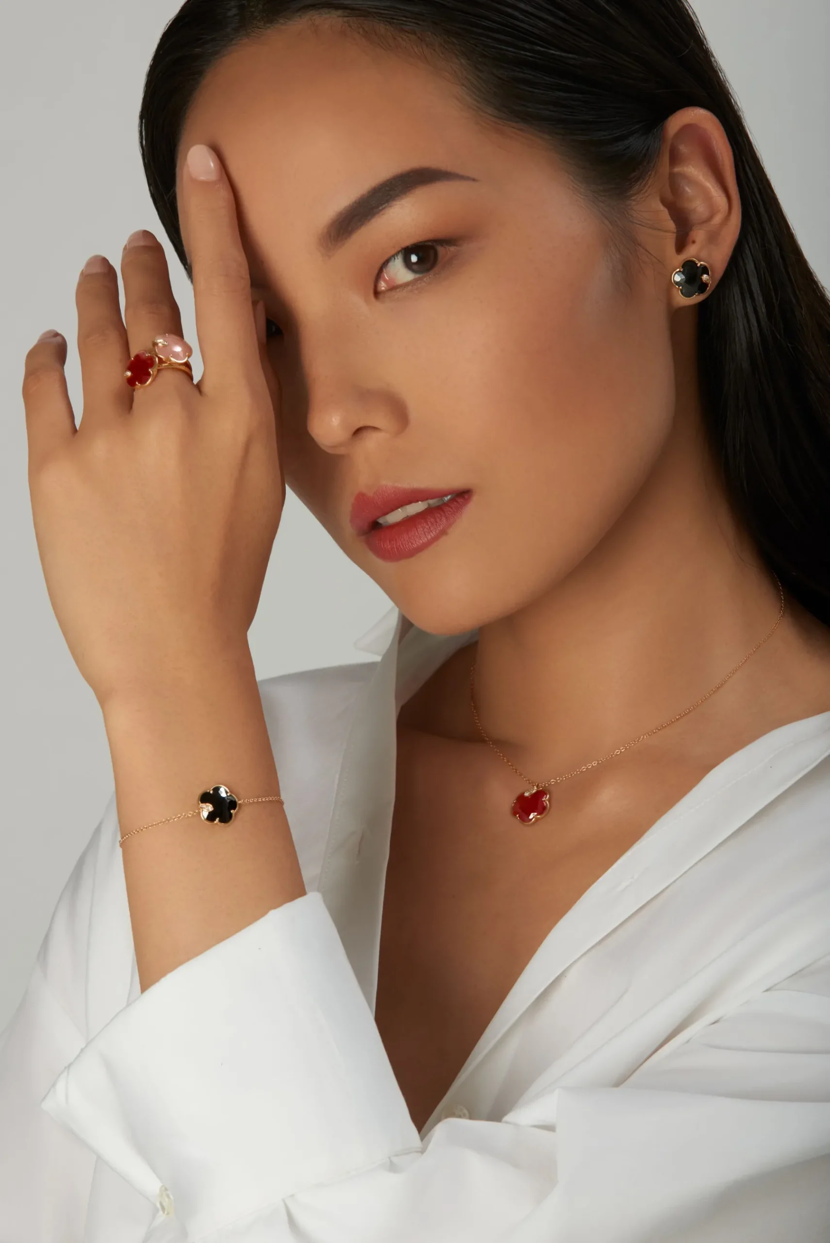 Pasquale Bruni PETIT JOLI NECKLACE- Rose Gold|Necklaces