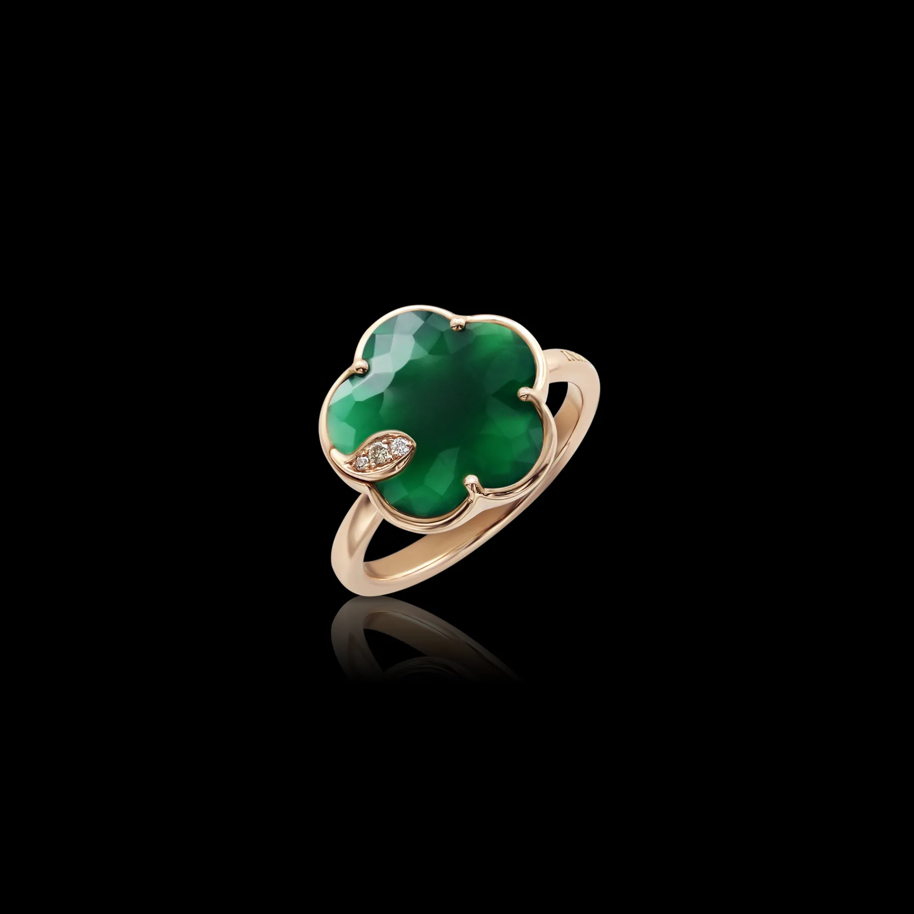 Pasquale Bruni PETIT JOLI RING- Agate|Rose Gold