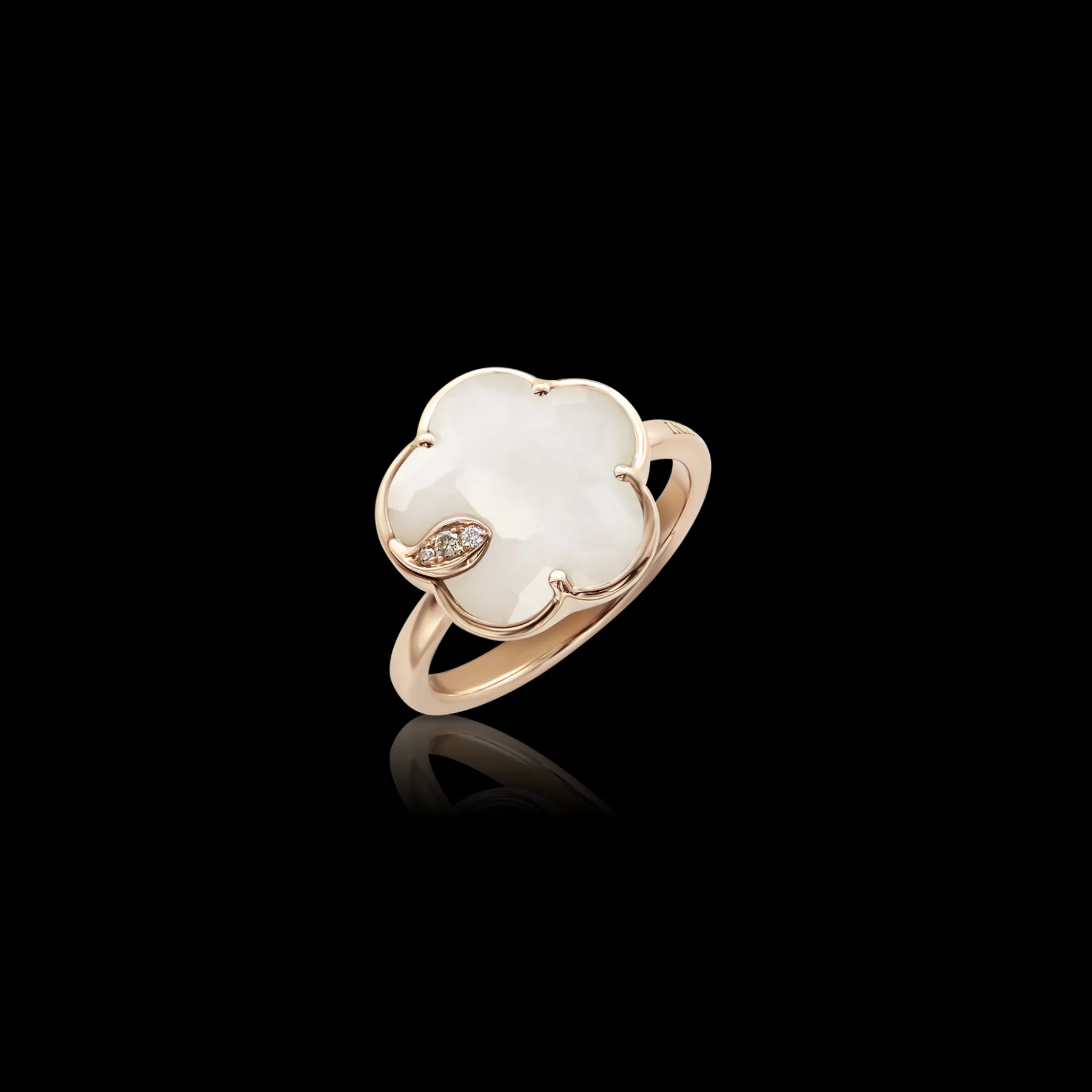 Pasquale Bruni PETIT JOLI RING- Agate|Rose Gold