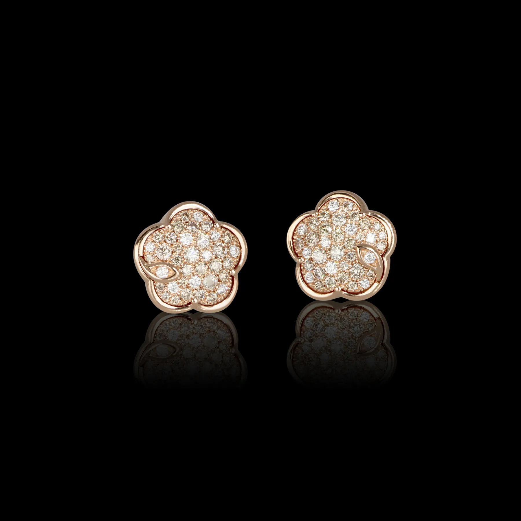 Pasquale Bruni PETIT JOLI TRUE PASSION EARRINGS- Rose Gold|Earrings