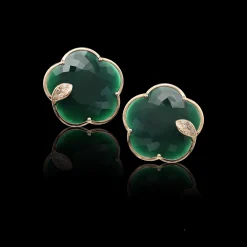 Pasquale Bruni TON JOLI EARRINGS- Agate|Rose Gold