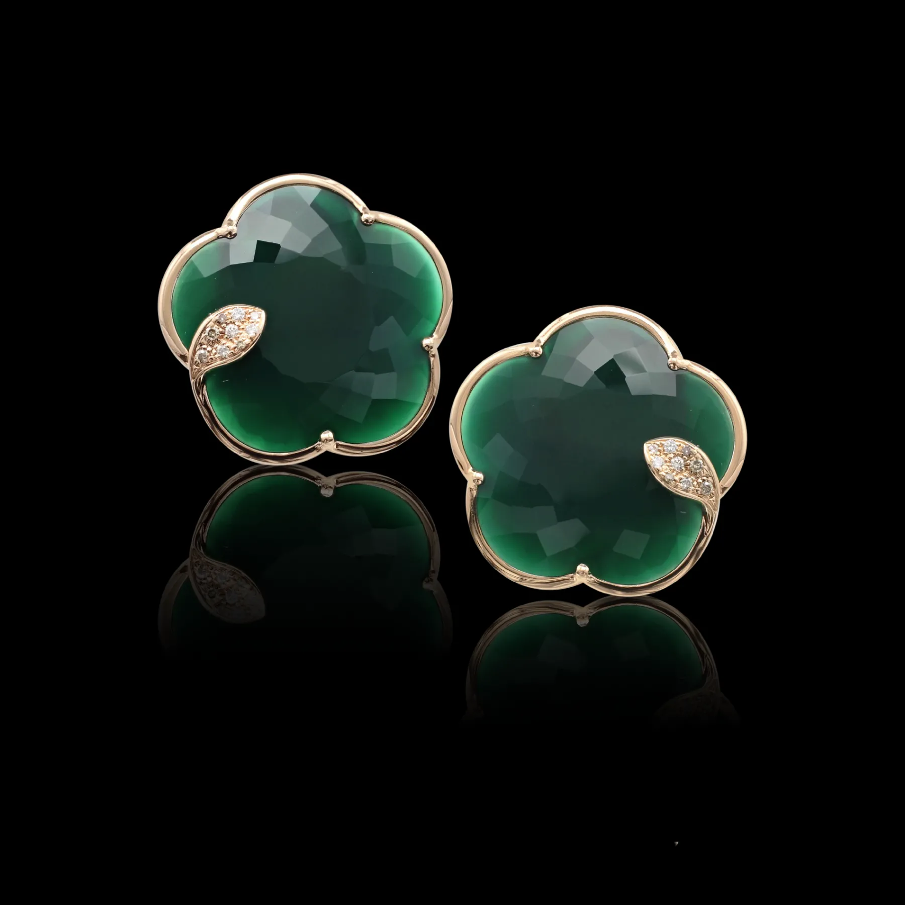 Pasquale Bruni TON JOLI EARRINGS- Agate|Rose Gold