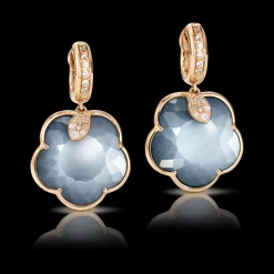 Pasquale Bruni TON JOLI LUNAIRE EARRINGS- Moonstone|Rose Gold